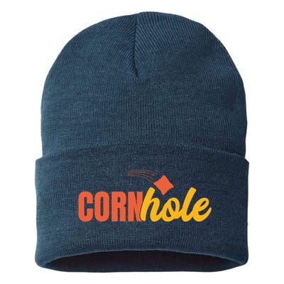 Cornhole 30 Sustainable Knit Beanie