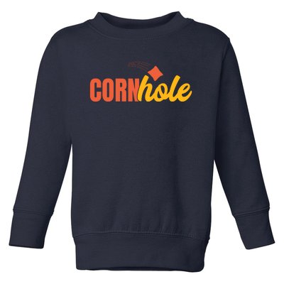 Cornhole 30 Toddler Sweatshirt