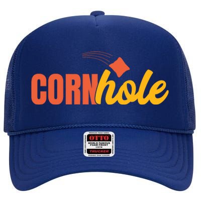 Cornhole 30 High Crown Mesh Back Trucker Hat