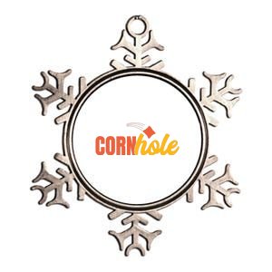 Cornhole 30 Metallic Star Ornament