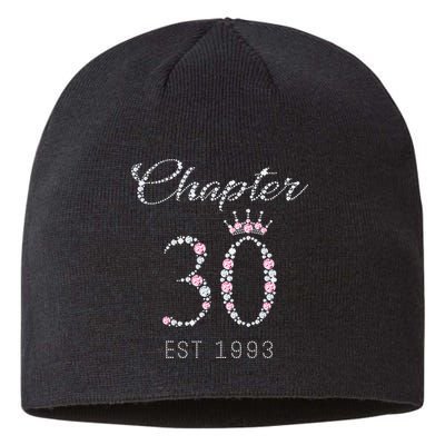 Chapter 30 EST 1993 30Th Birthday Gift For WoLove Sustainable Beanie