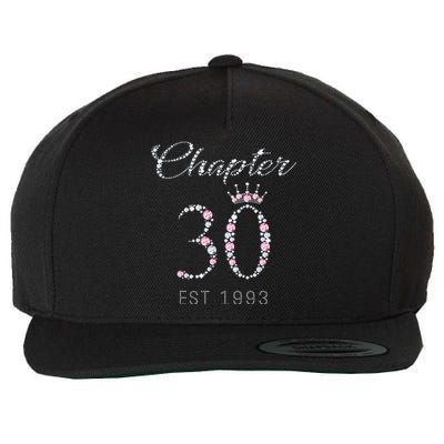 Chapter 30 EST 1993 30Th Birthday Gift For WoLove Wool Snapback Cap