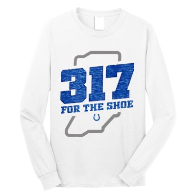 Colts 317 For The Shoe Long Sleeve Shirt