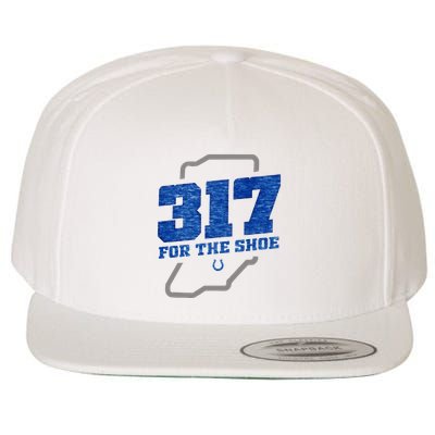 Colts 317 For The Shoe Wool Snapback Cap