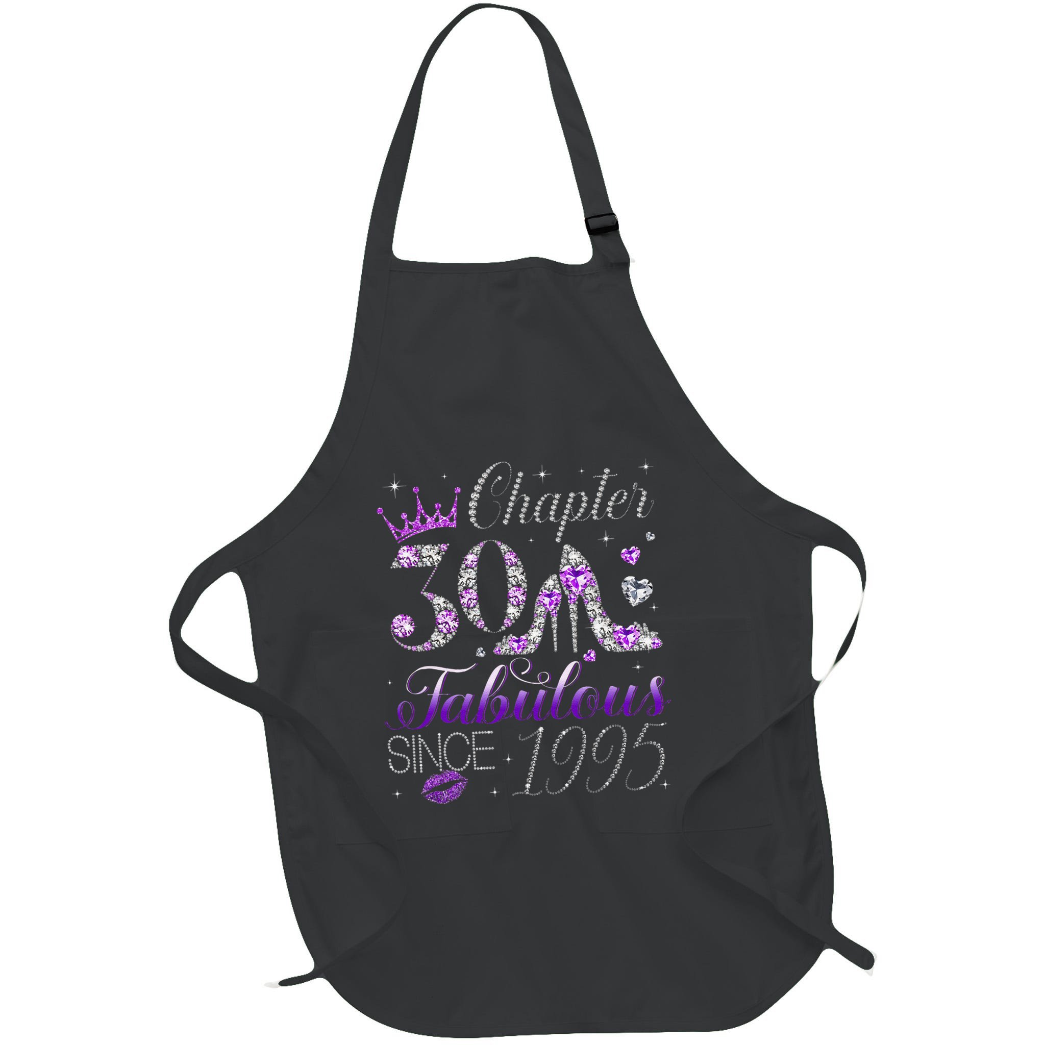 Chapter 30 Fabulous Since 1995 30th Birthday Women Apron