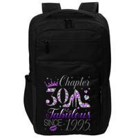 Chapter 30 Fabulous Since 1995 30th Birthday Women Impact Tech Backpack