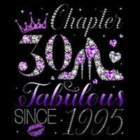 Chapter 30 Fabulous Since 1995 30th Birthday Women Bucket Hat