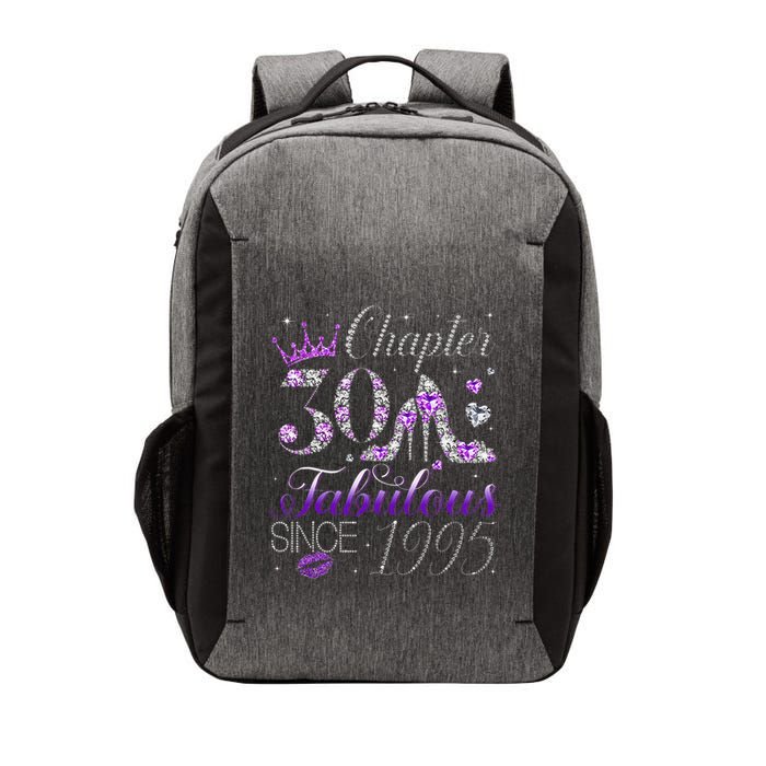 Chapter 30 Fabulous Since 1995 30th Birthday Women Vector Backpack