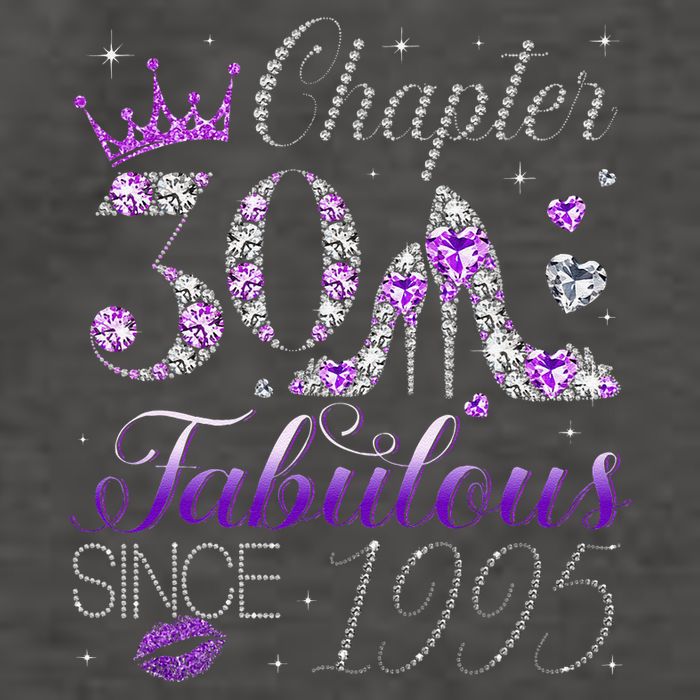 Chapter 30 Fabulous Since 1995 30th Birthday Women Vector Backpack