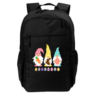 Cute 3 Gnomes Easter Squad Bunny Gnome Pastel Spring Easter Backpack