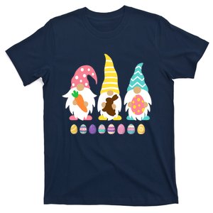 Cute 3 Gnomes Easter Squad Bunny Gnome Pastel Spring Easter T-Shirt