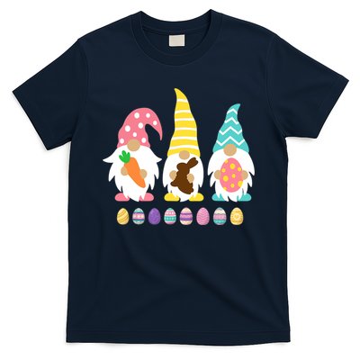 Cute 3 Gnomes Easter Squad Bunny Gnome Pastel Spring Easter T-Shirt