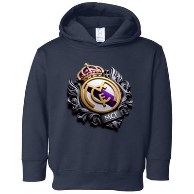 Cool 3d Madrid Cf Toddler Hoodie