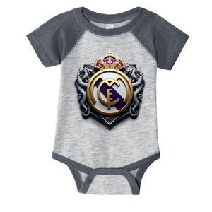 Cool 3d Real Madrid Cf Image Infant Baby Jersey Bodysuit