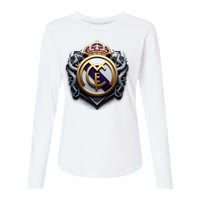 Cool 3d Real Madrid Cf Image Womens Cotton Relaxed Long Sleeve T-Shirt