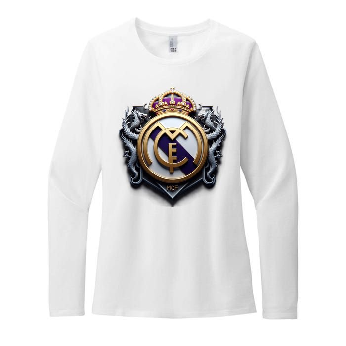 Cool 3d Real Madrid Cf Image Womens CVC Long Sleeve Shirt