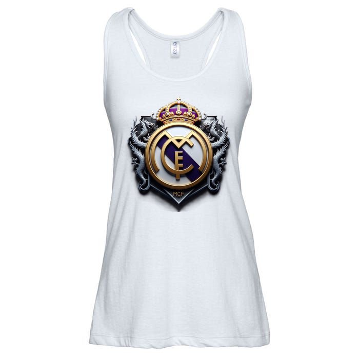 Cool 3d Real Madrid Cf Image Ladies Essential Flowy Tank