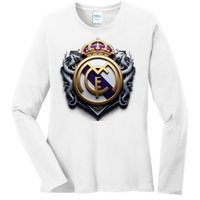 Cool 3d Real Madrid Cf Image Ladies Long Sleeve Shirt