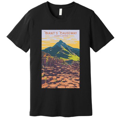 Celebrate 365 St PatrickS Day GiantS Causeway Premium T-Shirt