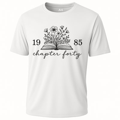 Chapter 40 1985 Bookish Reader 40th Birthday Performance Shirt
