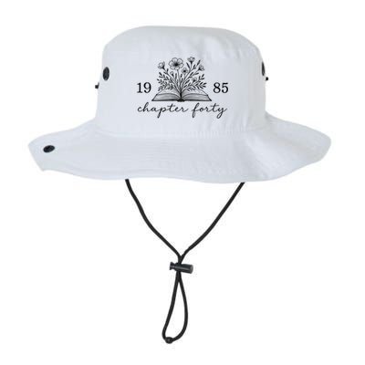 Chapter 40 1985 Bookish Reader 40th Birthday Bucket Hat