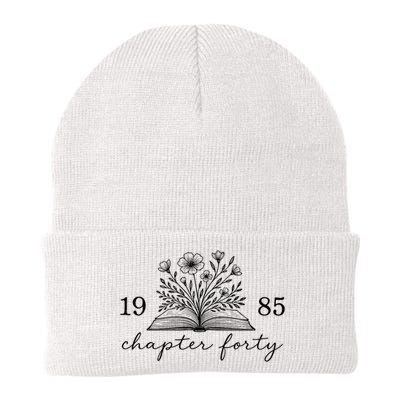 Chapter 40 1985 Bookish Reader 40th Birthday Beanie