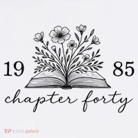 Chapter 40 1985 Bookish Reader 40th Birthday Cooling Performance Long Sleeve Crew