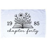 Chapter 40 1985 Bookish Reader 40th Birthday Microfiber Hand Towel