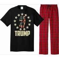 Classic 45 47 Trump American Flag Pajama Set