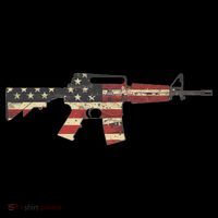 Capitalist 4life American Flag Ar15  T-Shirt