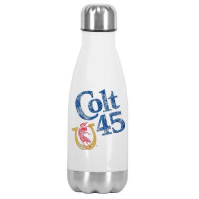 Colt 45 Beer Vintage Style Stainless Steel Insulated Water Bottle