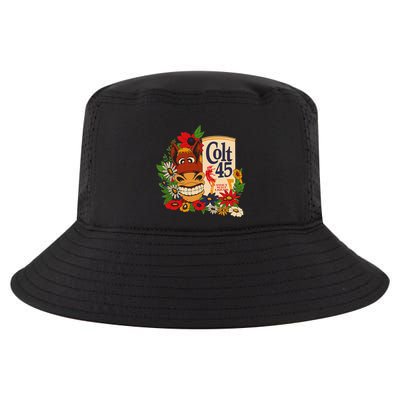 Colt 45 Beer Style Donkey Cool Comfort Performance Bucket Hat