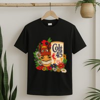 Colt 45 Beer Style Donkey T-Shirt