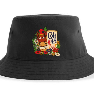 Colt 45 Beer Style Donkey Sustainable Bucket Hat