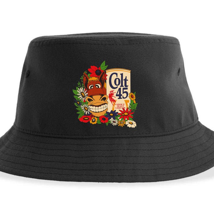 Colt 45 Beer Style Donkey Sustainable Bucket Hat