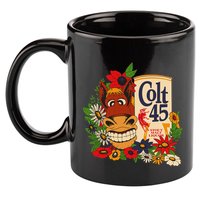 Colt 45 Beer Style Donkey 11oz C Handle Ceramic Mug