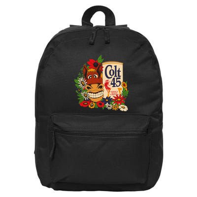 Colt 45 Beer Style Donkey 16 in Basic Backpack
