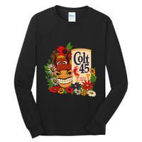Colt 45 Beer Style Donkey Tall Long Sleeve T-Shirt