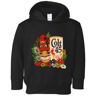 Colt 45 Beer Style Donkey Toddler Hoodie