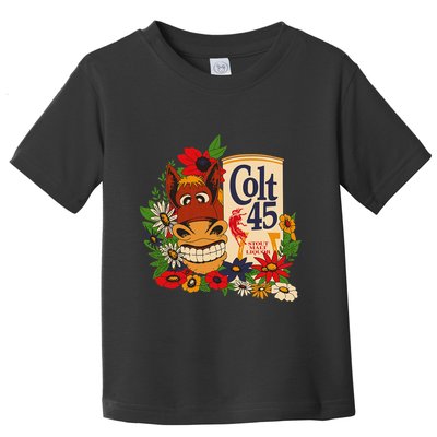 Colt 45 Beer Style Donkey Toddler T-Shirt