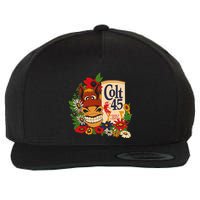 Colt 45 Beer Style Donkey Wool Snapback Cap