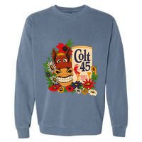 Colt 45 Beer Style Donkey Garment-Dyed Sweatshirt