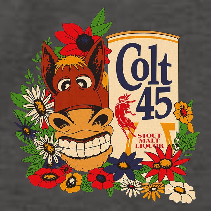 Colt 45 Beer Style Donkey Vector Backpack