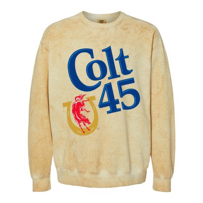 Colt 45 Beer Style Colorblast Crewneck Sweatshirt