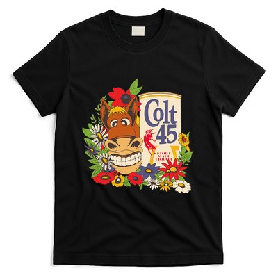 Colt 45 Classic Floral Donkey T-Shirt