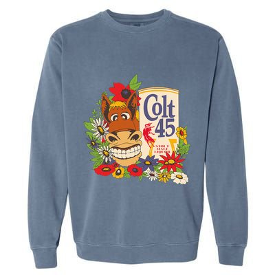 Colt 45 Classic Floral Donkey Garment-Dyed Sweatshirt