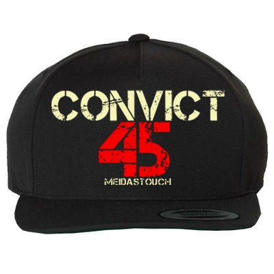 Convict 45 Wool Snapback Cap