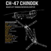 Ch 47 Chinook Helicopter Wool Snapback Cap