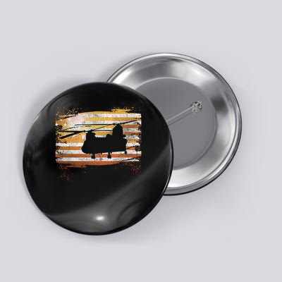 Ch 47 Chinook Helicopter Patriotic American Flag Button