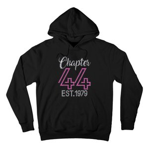 Chapter 44 EST 1979 44th Birthday Gift For Womens Hoodie